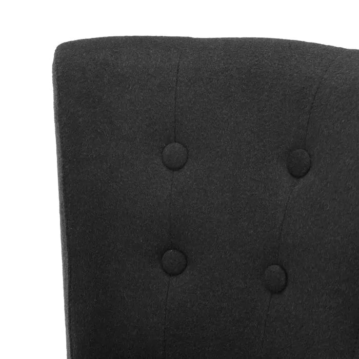 Scaun Dining Key Largo Black Cashmere 105081, Eichholtz