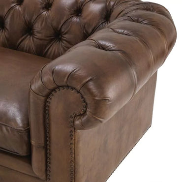 Canapea Club Gymnasium Brown 107370, Eichholtz