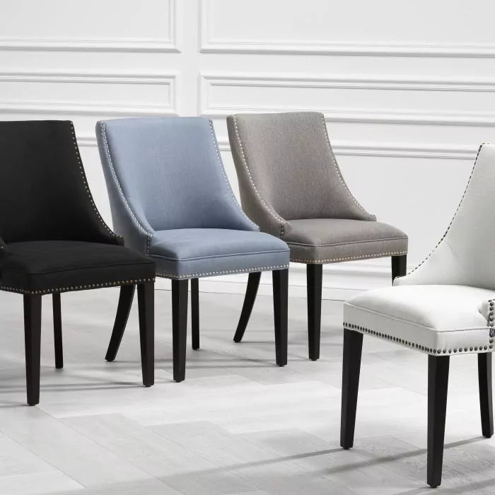 Scaun Dining Bermuda Herringbone Brown Grey 108949, Eichholtz
