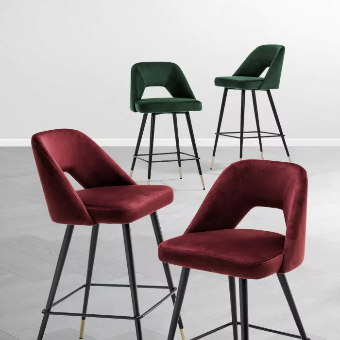 Scaun Avorio Roche Bordeaux Velvet 112053, Eichholtz