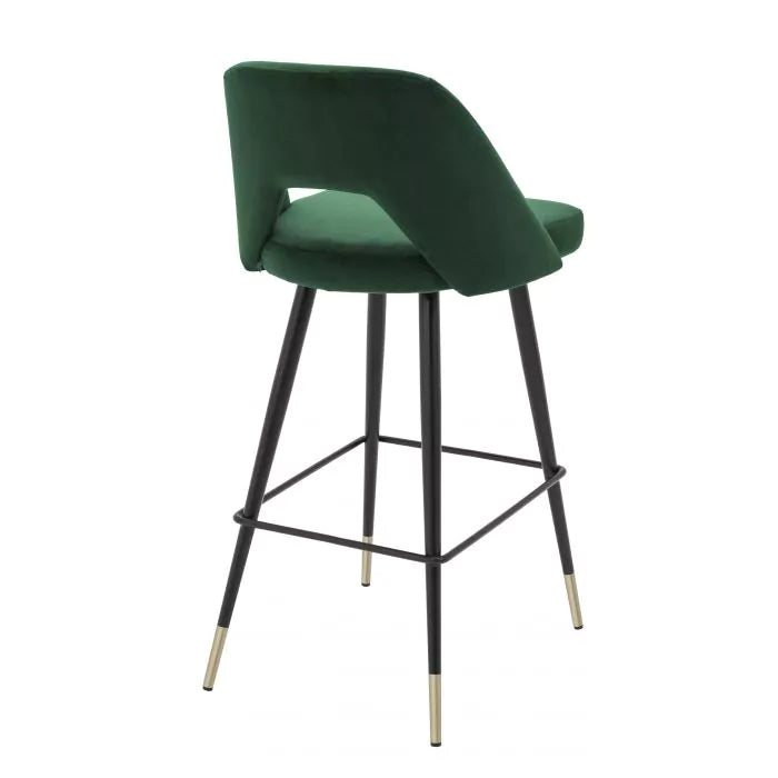 Scaun Avorio Roche Green Velvet 112055, Eichholtz