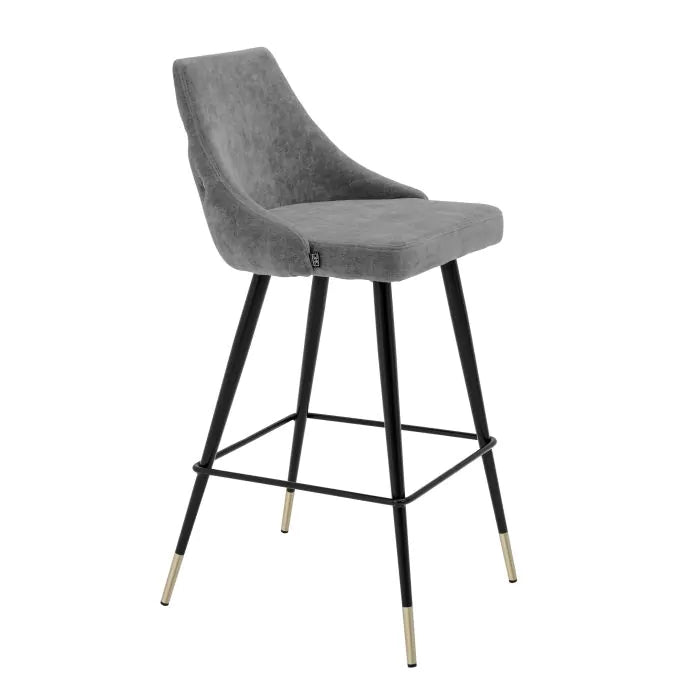 Scaun Stool Cedro Clarck Grey 112058, Eichholtz