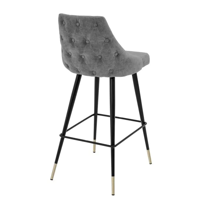 Scaun Stool Cedro Clarck Grey 112058, Eichholtz