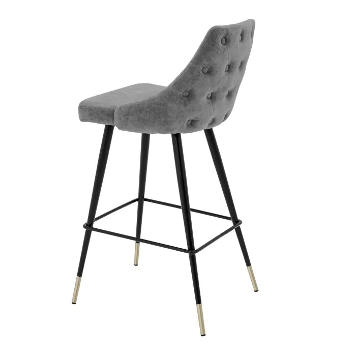 Scaun Stool Cedro Clarck Grey 112058, Eichholtz