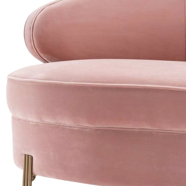 Canapea Pierson Savona Nude Velvet 113405, Eichholtz