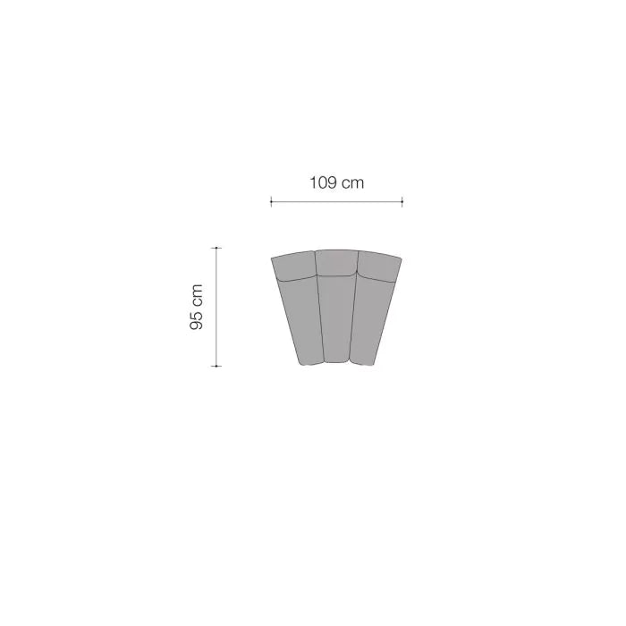 Modul Canapea Lando Avalon White 113417, Eichholtz