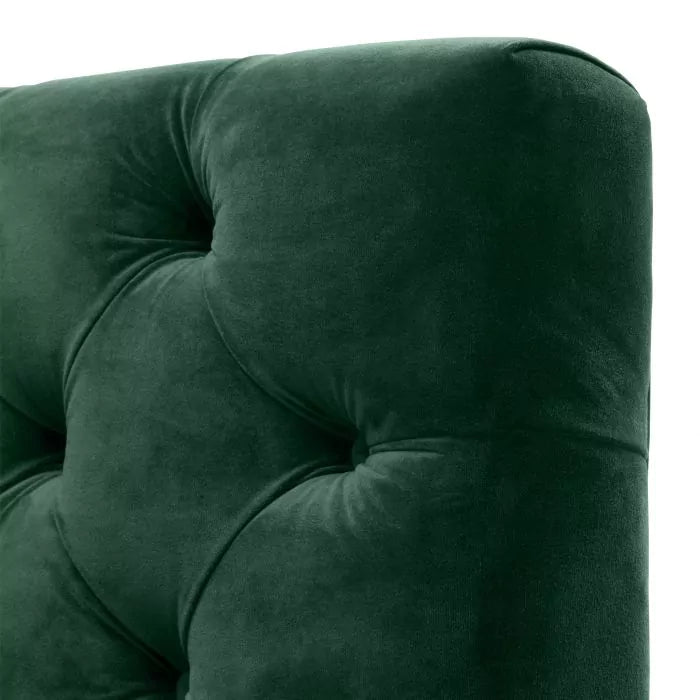 Canapea Castelle Roche Dark Green Velvet 113419, Eichholtz