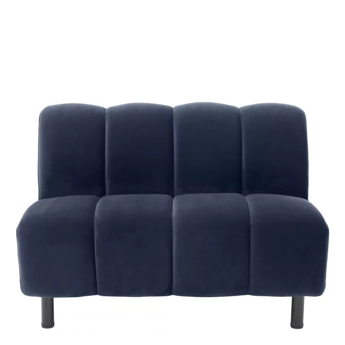 Modul Canapea Hillman Savona Midnight Blue Velvet 113625, Eichholtz