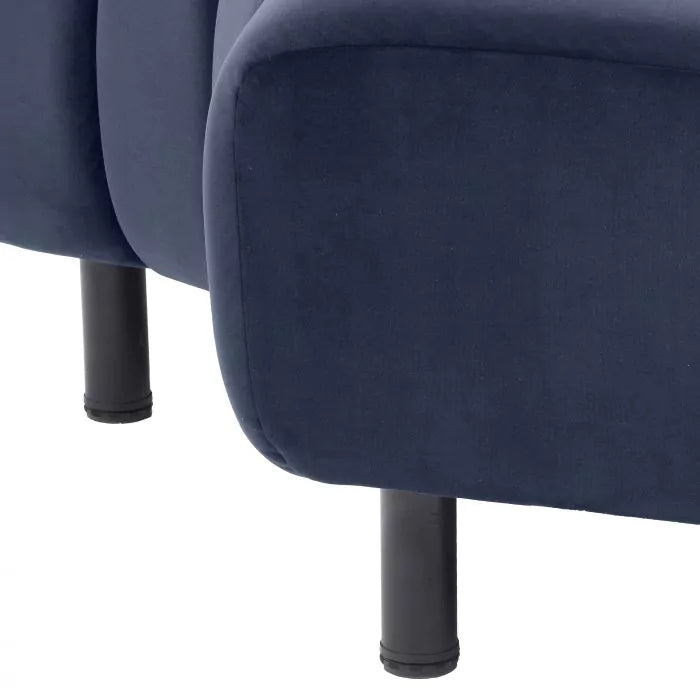 Modul Canapea Hillman Savona Midnight Blue Velvet 113626, Eichholtz