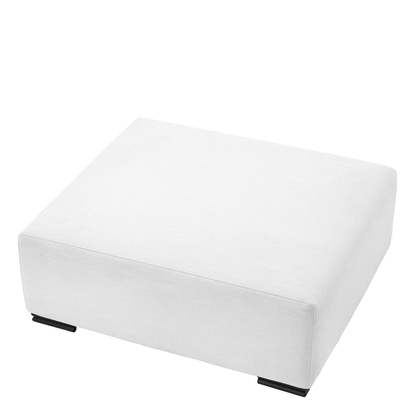 Taburet Ottoman Clifford Avalon White 113771, Eichholtz