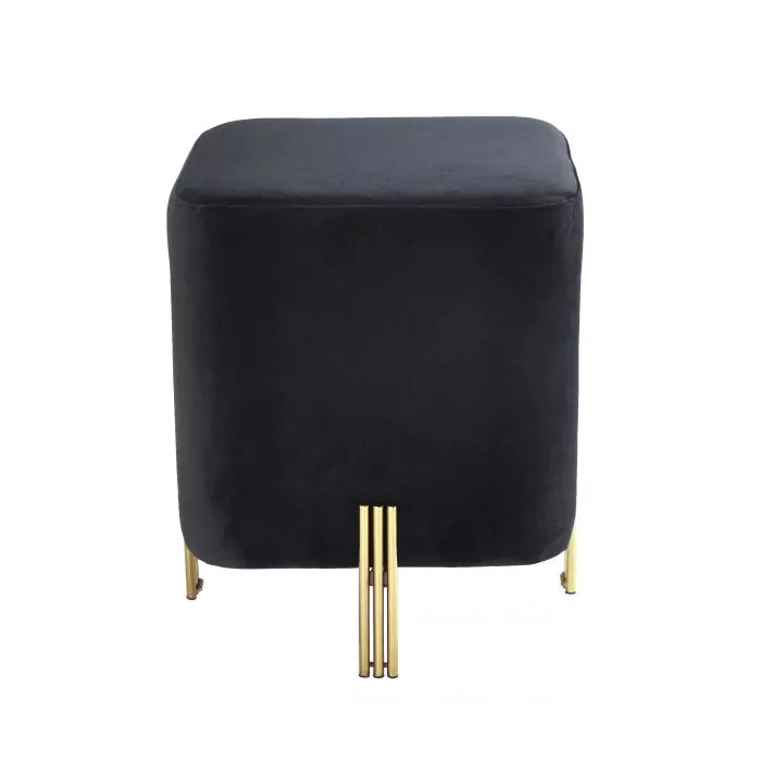 Taburet Buenett Savona Roche Black Velvet 113781, Eichholtz