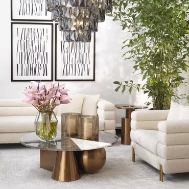 Fotoliu York Boucle Cream 113841 Eichholtz