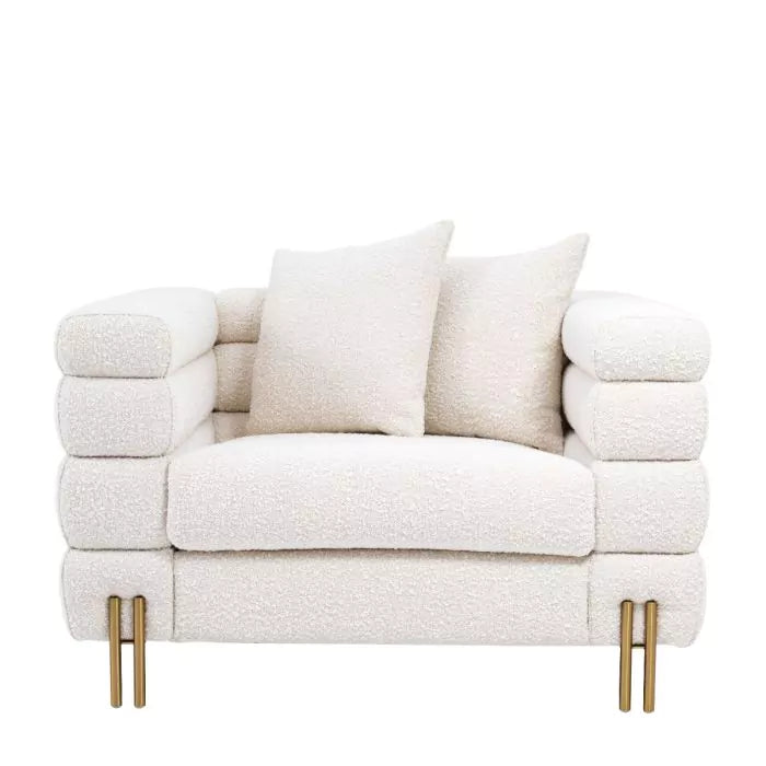Fotoliu York Boucle Cream 113841 Eichholtz