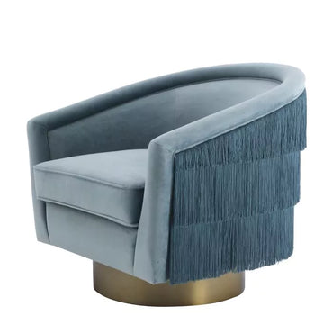 Fotoliu Pivotant Le Vante Savona Blue 113980, Eichholtz