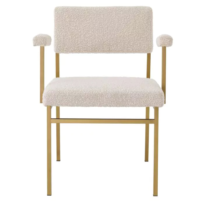 Fotoliu Dunmore Boucle Cream 114094, Eichholtz