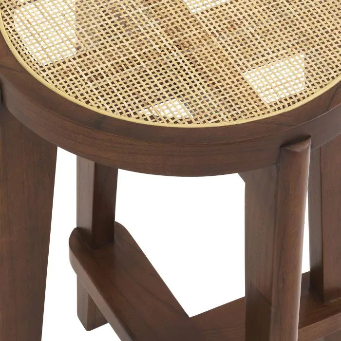 Scaun De Bar Doreau Classic Brown 114181, Eichholtz
