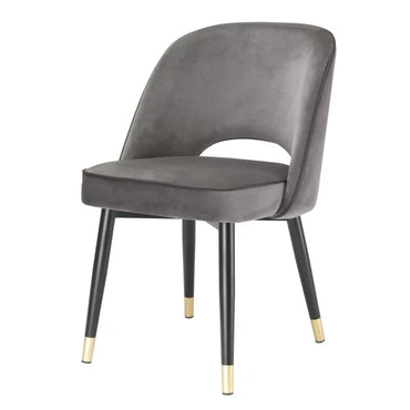 Set Două Scaune Dining Cliff Savona Grey Velvet 114313, Eichholtz