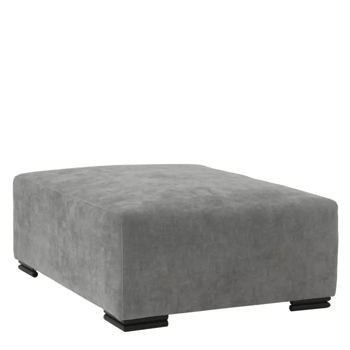 Taburet Ottoman Clifford Clarck Grey 114340, Eichholtz