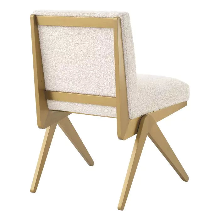 Scaun Dining Fico Boucle Cream 114716, Eichholtz