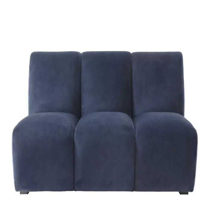 Modul Canapea Lando Straight Savona Midnight Blue 115086, Eichholtz