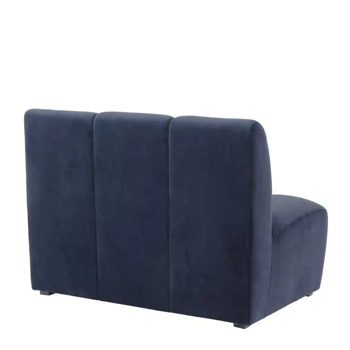 Modul Canapea Lando Straight Savona Midnight Blue 115086, Eichholtz