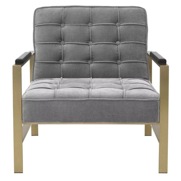 Fotoliu Ernesto Clark Grey 115157, Eichholtz