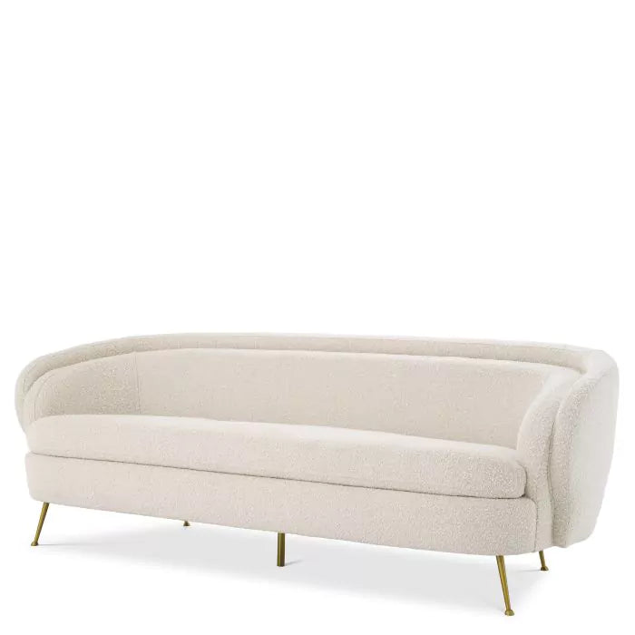 Canapea Orion Boucle Cream 115227, Eichholtz