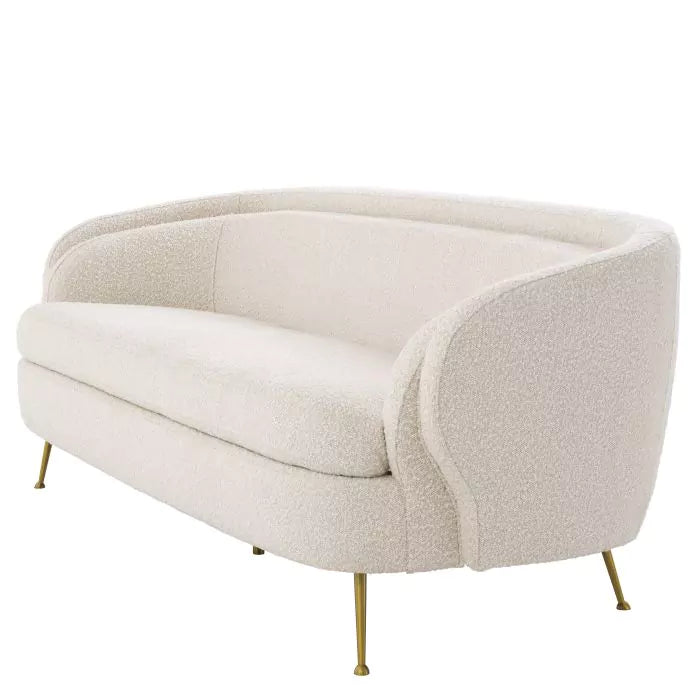 Canapea Orion Boucle Cream 115227, Eichholtz