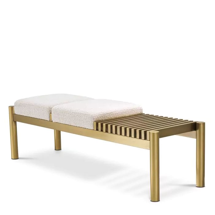 Bancă Bibi L Boucle Cream 115269, Eichholtz