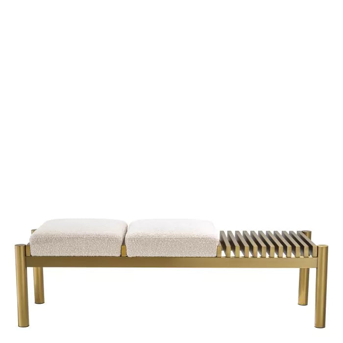 Bancă Bibi L Boucle Cream 115269, Eichholtz