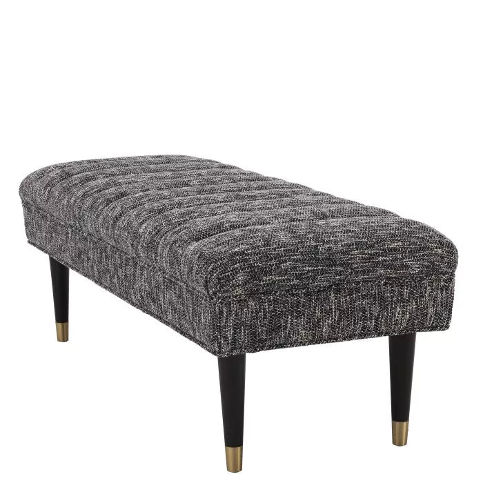 Bancă Margot L Cambon Black 115309, Eichholtz