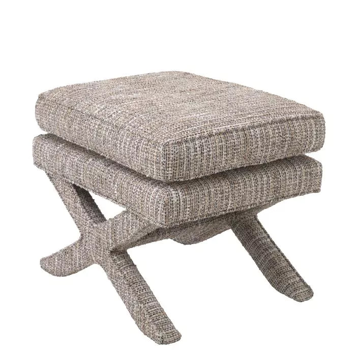 Taburet Ottoman Cordoba Mademoiselle Beige 115327, Eichholtz