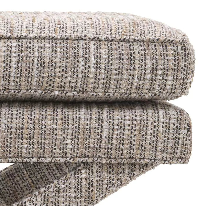Taburet Ottoman Cordoba Mademoiselle Beige 115327, Eichholtz