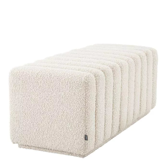 Bancă Bente Boucle Cream 115494, Eichholtz