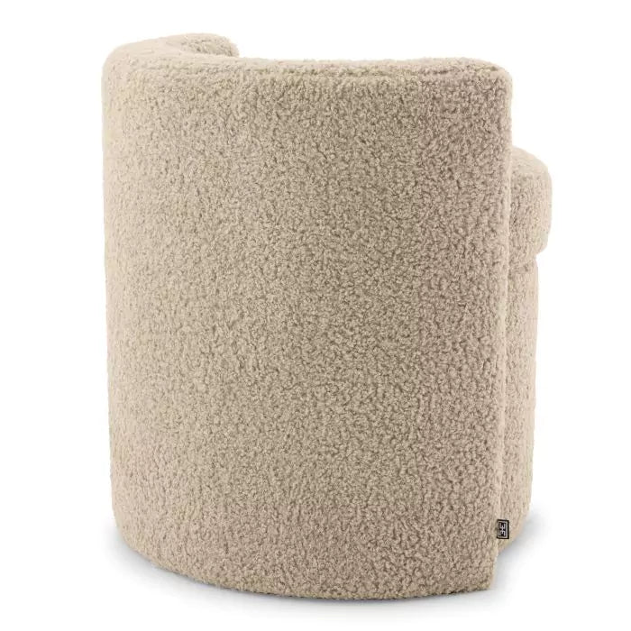 Scaun Arcadia Canberra Sand Cream 115605, Eichholtz