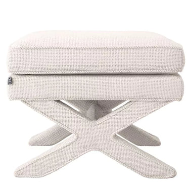 Taburet Ottoman Cordoba Lyssa Off-White 115810, Eichholtz