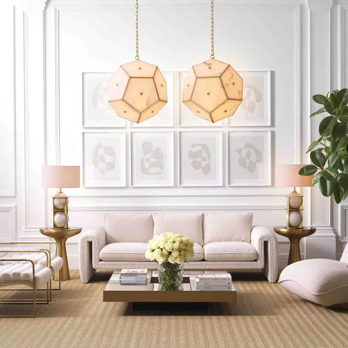 Bancă Tondo S Boucle Cream 115859, Eichholtz
