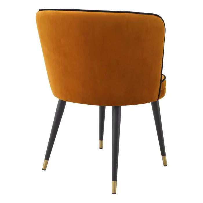 Scaun Dining Grenada Orange Velvet 115882, Eichholtz