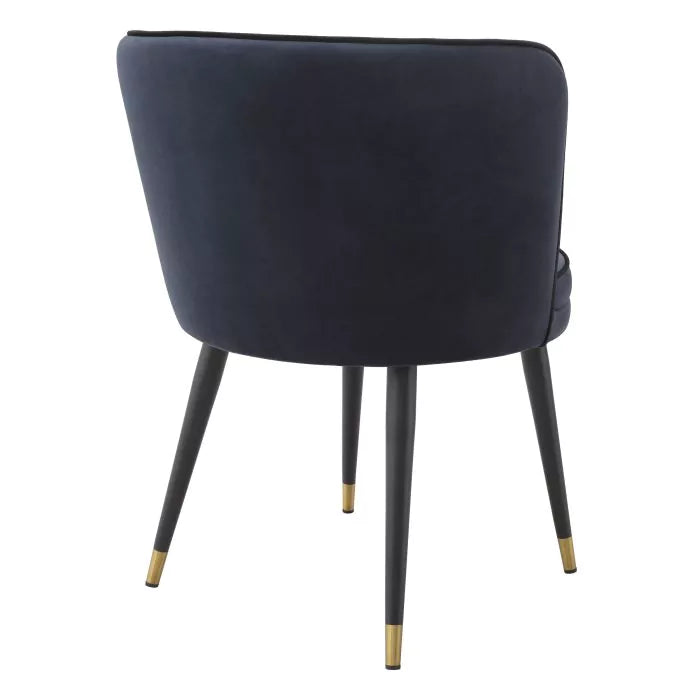 Scaun Dining Grenada Blue Velvet 115883, Eichholtz