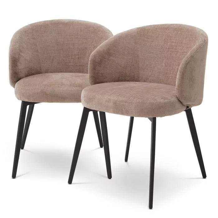 Set Două Scaune Dining Lloyd With Arm Pink 115991, Eichholtz