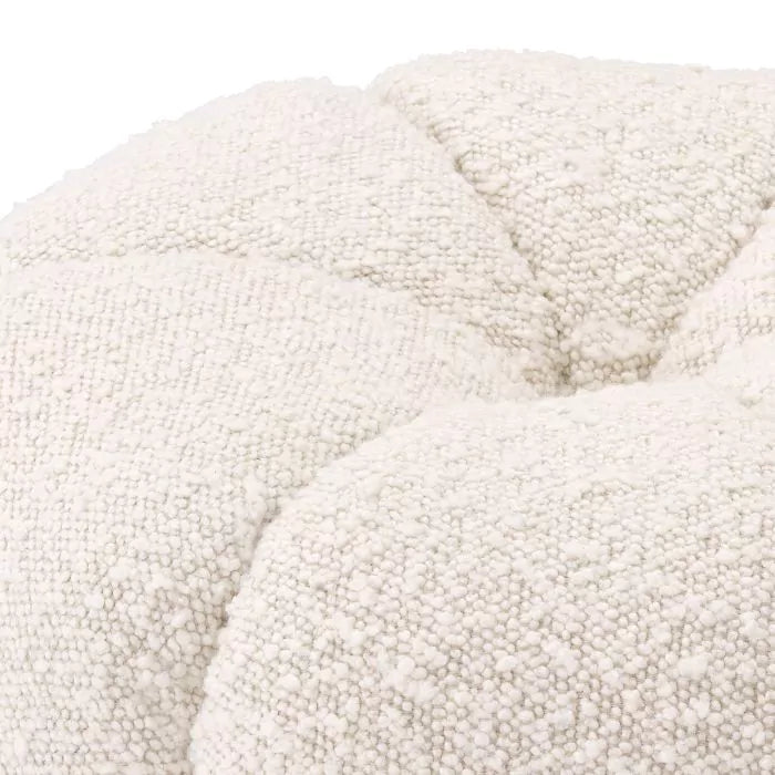 Taburet Orchanic Boucle Cream 116034, Eichholtz
