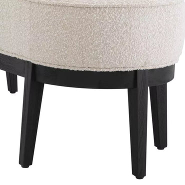 Bancă Jarrett Boucle Cream 116230, Eichholtz