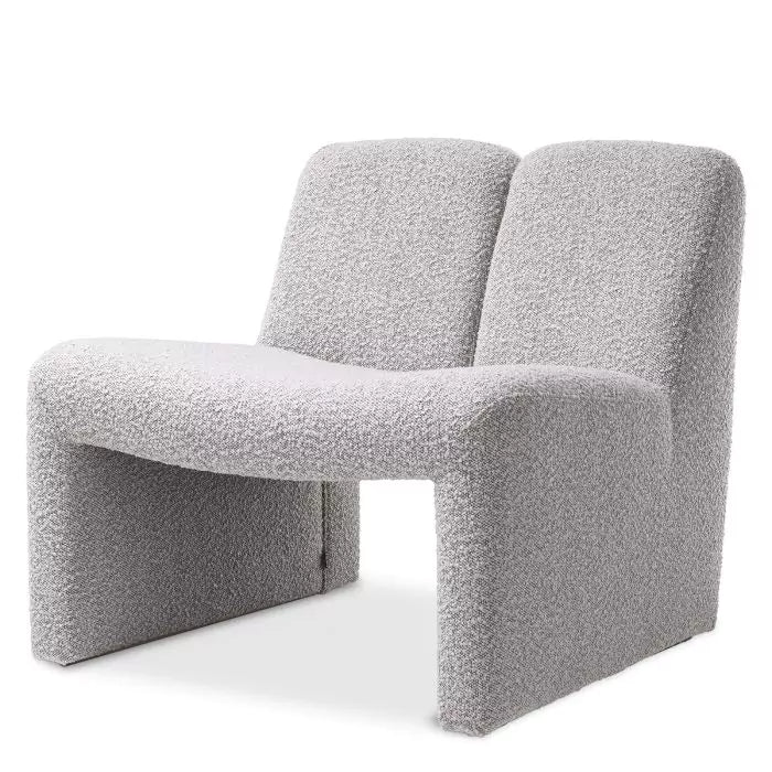 Fotoliu Macintosh Boucle Grey 116456, Eichholtz