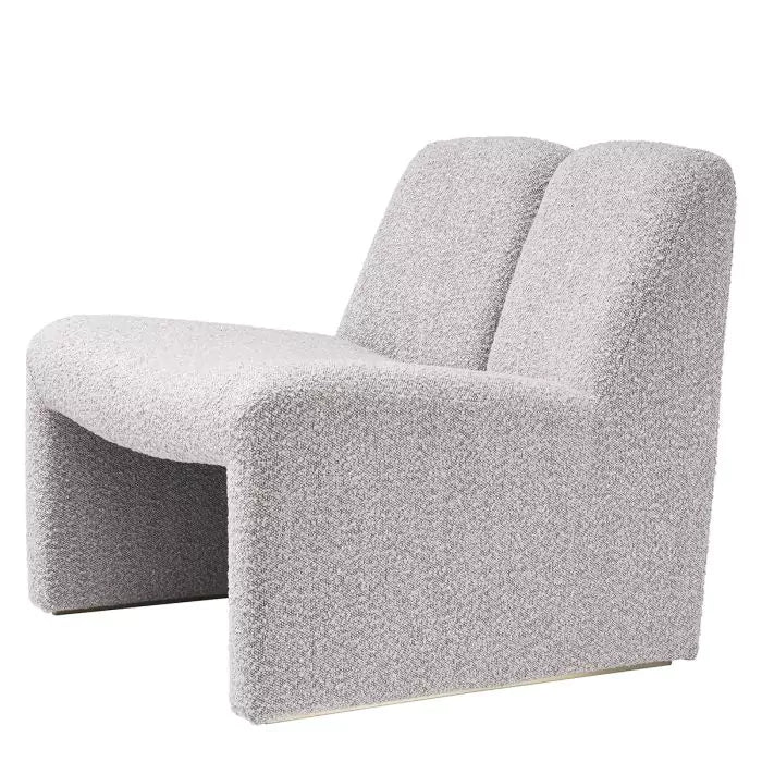 Fotoliu Macintosh Boucle Grey 116456, Eichholtz