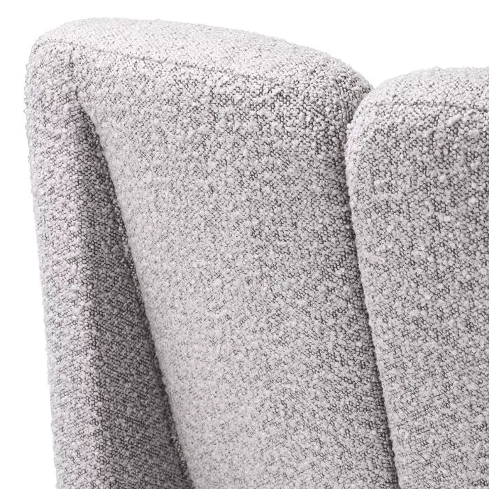 Fotoliu Macintosh Boucle Grey 116456, Eichholtz