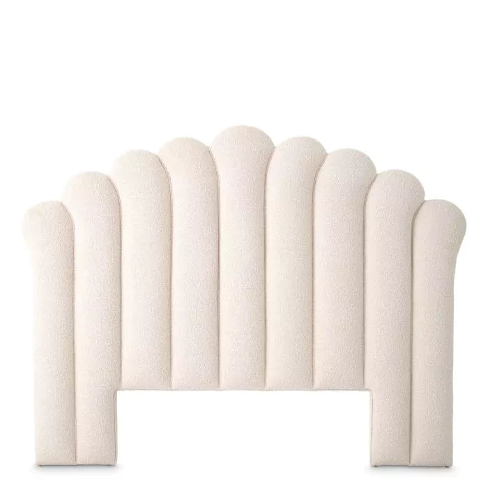 Tăblie Pat Trapezium Boucle Cream 116554, Eichholtz