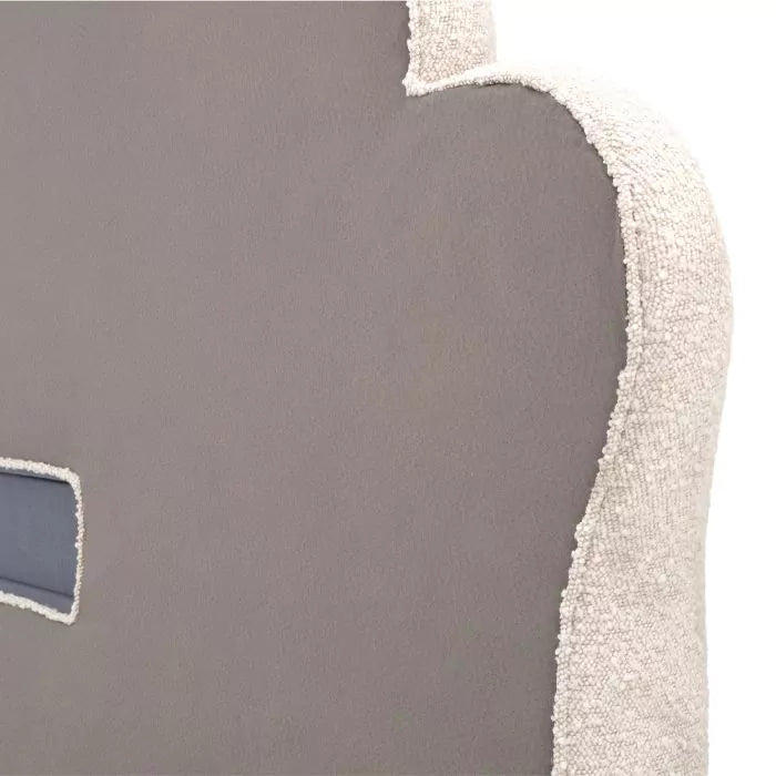 Tăblie Pat Trapezium Boucle Cream 116554, Eichholtz