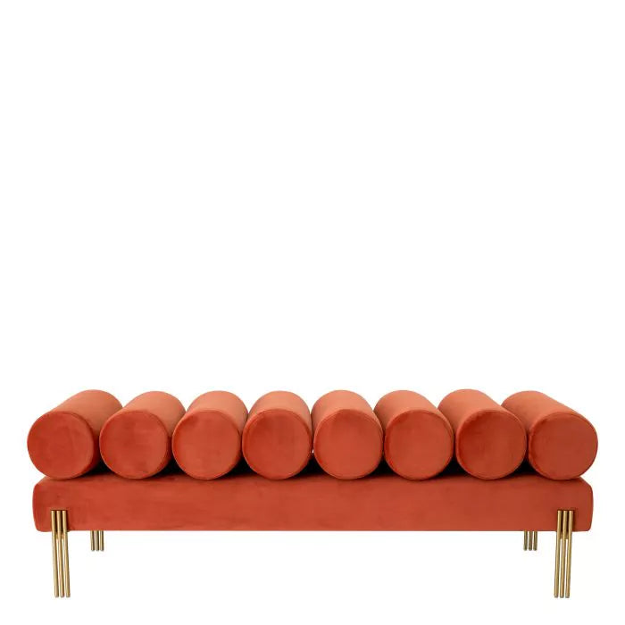 Banca Oxley Savona Orange Velvet 116559, Eichholtz
