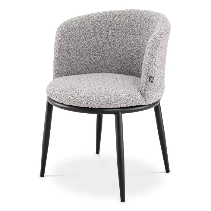 Set Două Scaune Dining Filmore Bucle Grey Purple 116573, Eichholtz