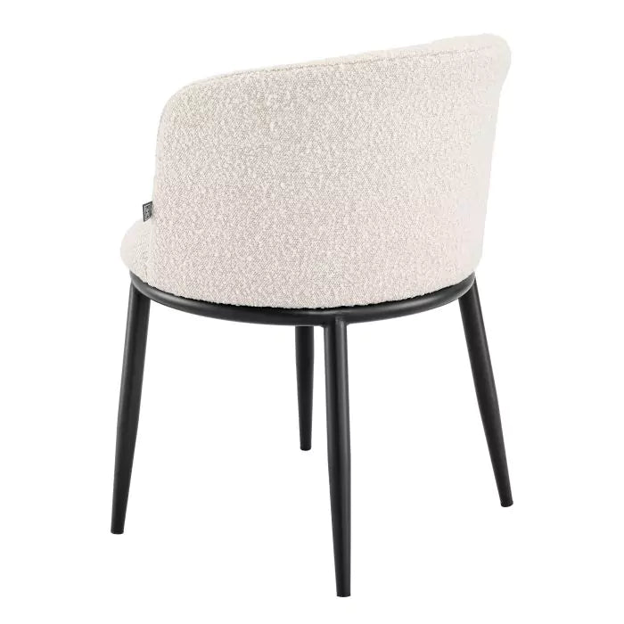 Set Două Scaune Dining Filmore Boucle Cream 116574, Eichholtz